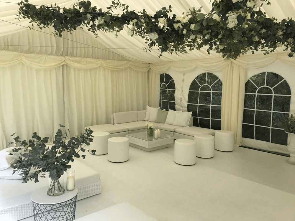 Rio Lounge Wedding Furniture Hire, Hertfordshire