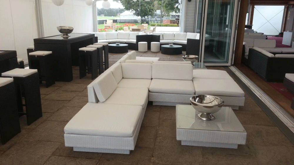 Rio Lounge Wedding Furniture Hire, Hertfordshire